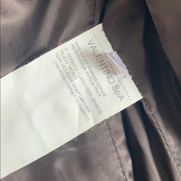 Authentic Valentino Suede Brown Blazer - Picture 10 of 10